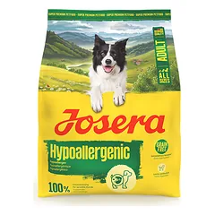 Josera Hypoallergenic begrūdis sausas jautriems pašaras šunims su vabzdžiais, 900 g