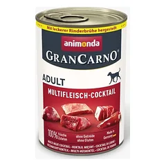 Animonda GranCarno Adult Multi-Meat Coctail: konservai suaugusiems šunims Mėsos kokteilis, 400 g — 2 nuotrauka