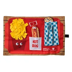 Nina Ottosson Activity Mat Fast Food Fun - sensorinis uostymo kilimėlis šunims