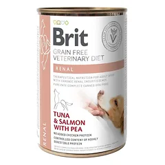 BRIT GF veterinarinė dieta šunims Renal 400g drėgno ėdalo šunims