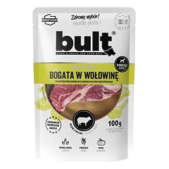 BULT drėgnas maistas šunims, pilnavertis, maišelis 100 g — 3 nuotrauka