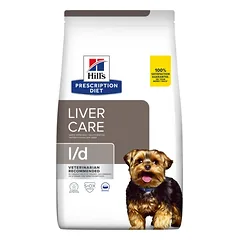 Hill’s Prescription Diet Canine l/d Sausas maistas šunims kepenų funkcijos gerinimui 4 kg