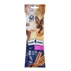 CLUB 4 PAWS Aukščiausios rūšies kramtalai šunims - lazdelės dantims, 12 g