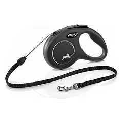 Flexi Classic M automatinis virvinis pavadėlis, šunims iki 20 kg, 5 m, Raudonas — 3 nuotrauka