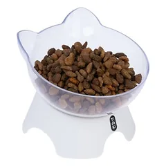 TIAKI permatomas dubenėlis katėms, 350 ml — 3 nuotrauka