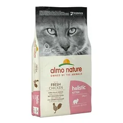 Almo Nature Holistic Kitten ar vistas gaļu 12 kg - barība kaķēniem
