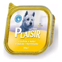 PLAISIR DOG su kalakutiena konservas 300 g