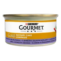 GOURMET Gold Savoury Cake su ėriena ir žaliomis pupelėmis 85 g