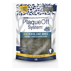 ProDen PlaqueOff System Mini Dental Care Bones Vegetable Fusion & Blueberry 340 g photo