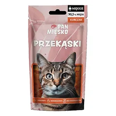PAN MIĘSKO Užkandžiai Vištienos delikatesas katėms 50 g nuotrauka