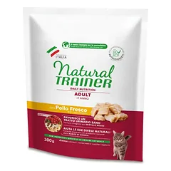 NATURAL TRAINER CAT ADULT CHICKEN su vištiena 0.3kg