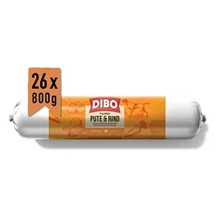DIBO FreshRoll su kalakutiena ir jautiena, šaldytas maistas, 26 x 800 g — 3 nuotrauka