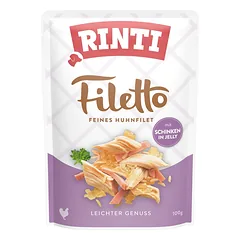 RINTI Filetto in Jelly Chicken&Ham paketėlis su vištiena ir kumpiu želė 100 g photo