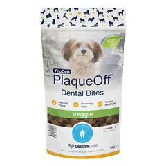 PlaqueOff Dental Bites – skanėstai burnos higienai šunims S 60 g nuotrauka