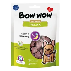BOW WOW Premium Relax funkcinis gydymas stresui numalšinti 60 g