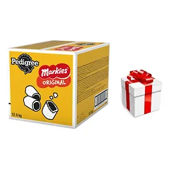 PEDIGREE Markies 12,5kg - traškūs sausainiai šunims + STAIGMENA ŠUNIUI