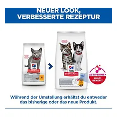 Hill's Science Plan Sterilised Kitten <1 su vištiena, sausas maistas kačiukams, 3 - 4,9 kg — 2 nuotrauka