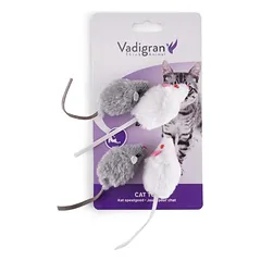 VDG Mouse pliušinės pelytės katėms 4vnt 5cm 2pak — 1 nuotrauka