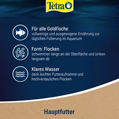 Tetra Goldfish dribsnių lesalas, Ekonominė pakuotė: 2 x 250 ml — 3 nuotrauka