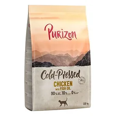 Purizon šaltai spaustas ekonominė pakuotė, sausas maistas katėms 2 x 2,5 kg — 2 nuotrauka