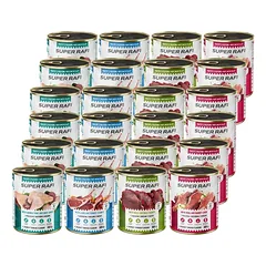 RAFI Super Mix 4 skoniai 24x800g paštetas šunims