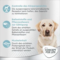 Concept for Life Large Light sausas maistas šunims, 1,5 - 2,9 kg — 4 nuotrauka