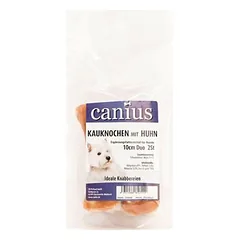 Canius kramtomasis kaulas 10 cm, 4 vnt., skanėstai šunims — 2 nuotrauka