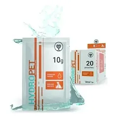 VetaPro Hydro Pet rehidraciniai milteliai šunims ir katėms 10 g x 20