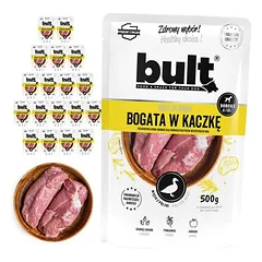 BULT drėgnas maistas šunims, maišeliai 20 x 500 g, Triušiena — 1 nuotrauka