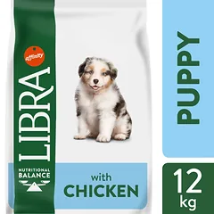 LIBRA DOG PUPPY CHICKEN šuniukams su vištiena 12kg photo