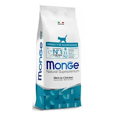 Monge Dry Cat Kitten 10 kg parduotuvėje mumbo.lt