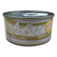 Vibrisse Tuna AN&D Duck konservas katėms su tunu ir antiena, 70 g