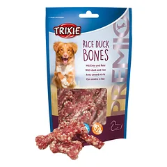 Trixie Premio Rice Duck Bones 80 g parduotuvėje mumbo.lt