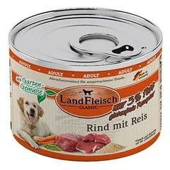 LandFleisch Dog Classic 6 x 195 g, drėgnas maistas šunims — 4 nuotrauka