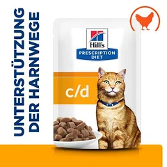 Hill's Prescription Diet c/d Multicare Urinary Care su vištiena, drėgnas maistas katėms — 2 nuotrauka