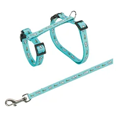 Trixie Petnešos su pavadėliu triušiams, 25–44cm/10mm, 1.25m