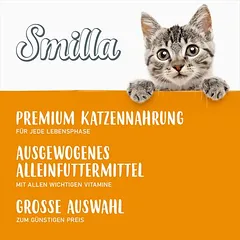 Smilla Adult Large Cats su lašiša, sausas maistas katėms, < 1,4 kg — 4 nuotrauka
