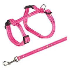 Trixie Kačių petnešos su pavadėliu, XXL, Good Luck, 34-57 cm-13 mm, 1.20 m