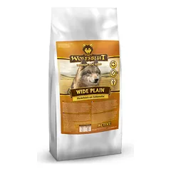 WOLFSBLUT Active Wide Plain sausas maistas šunims su arkliena, 2 kg