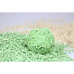 Murrfect Green tea tofu kraikas katėms žaliosios arbatos kvapo sušokantis, nedulkantis 6l * 8vnt. — 5 nuotrauka