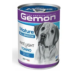Gemon Dog All Breeds Mature Pate Light with Tuna 400 g