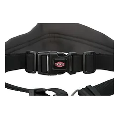 Trixie Waist Belt With Leash diržas su pavadėliu bėgimui, juoda, vidutiniams ir dideliems šunims, 75-120 cm, pavadėlis 1.20-1.50 m — 3 nuotrauka