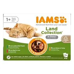IAMS Advanced Nutrition Adult Land Mix in Sauce