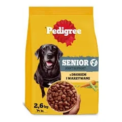 Pedigree Adult Senior su paukštiena ir daržovėmis 2,6 kg