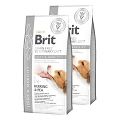 Brit gf veterinary diets dog Mobility 2x12kg