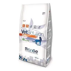 Monge VetSolution Cat Renal sausas maistas katėms, skirtas palaikyti inkstų funkciją, 1,5 kg