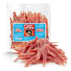 Happet Duck Stripes antienos juostelės skanėstai šunims, 500 g