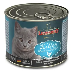 LEONARDO Quality Selection Kitten su paukštiena 200 g