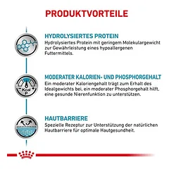 Royal Canin Veterinary Canine Hypoallergenic Moderate Calorie sausas maistas šunims, 5 - 9,9 kg — 3 nuotrauka