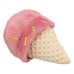 Trixie Ice Cream And Cupcake pliušiniai žaislai katėms su katžole ir traškančia plėvele, 7 cm, 36 vnt. — 5 nuotrauka
